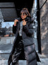 Long jacket "FROZEN" FC7580 - black
